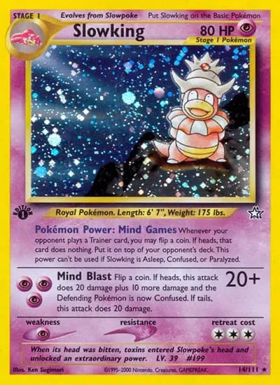 Slowking  Pokemon card