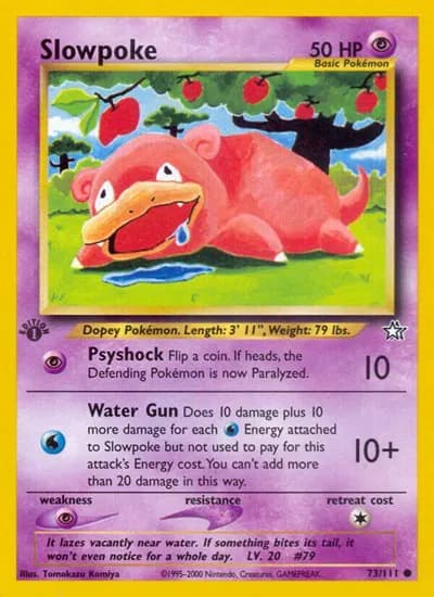 Slowpoke  Pokemon card