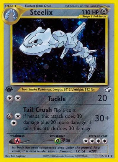 Steelix  Pokemon card