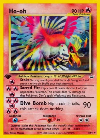 Ho-oh  Pokemon card