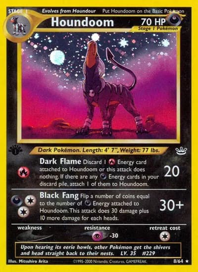 Houndoom  Pokemon card