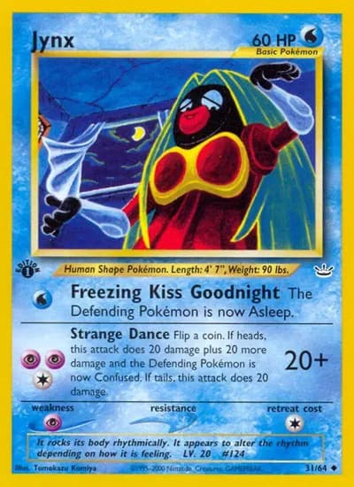 Jynx  Pokemon card