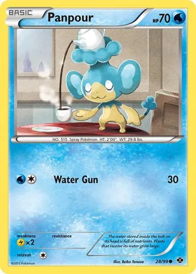 Panpour  Pokemon card