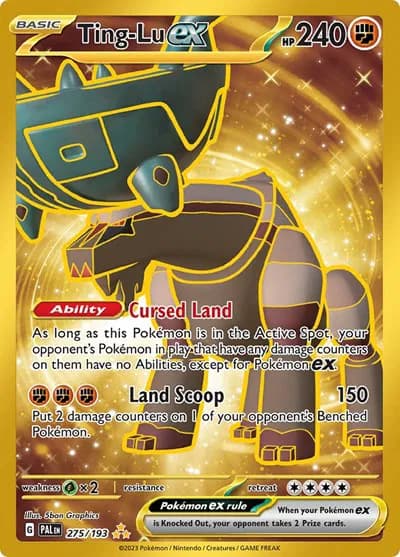 Ting-Lu ex Pokemon card