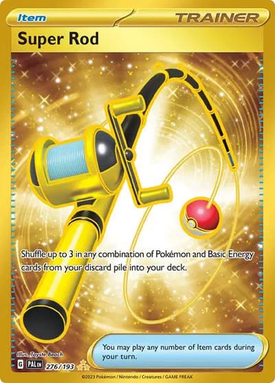 Super Rod  Pokemon card