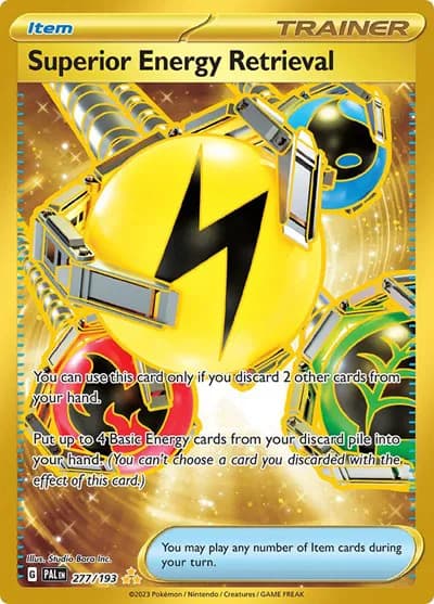 Superior Energy Retrieval  Pokemon card