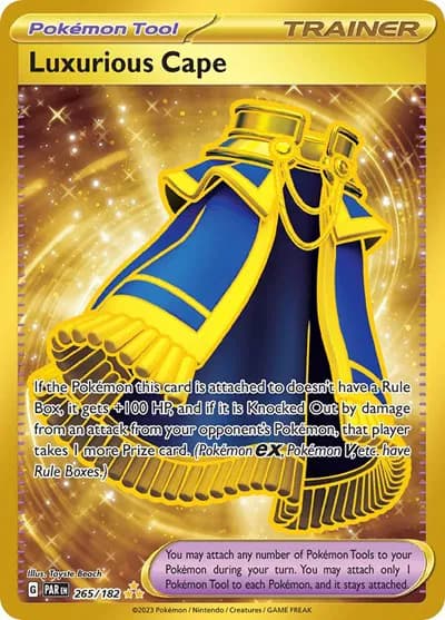Luxurious Cape  Pokemon card