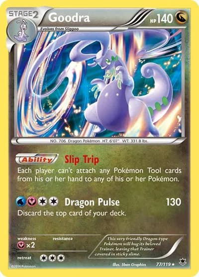 Goodra  Pokemon card