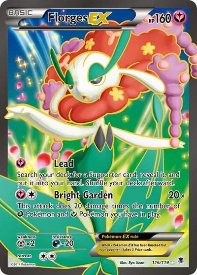 Florges EX (116 Full Art) Pokemon card