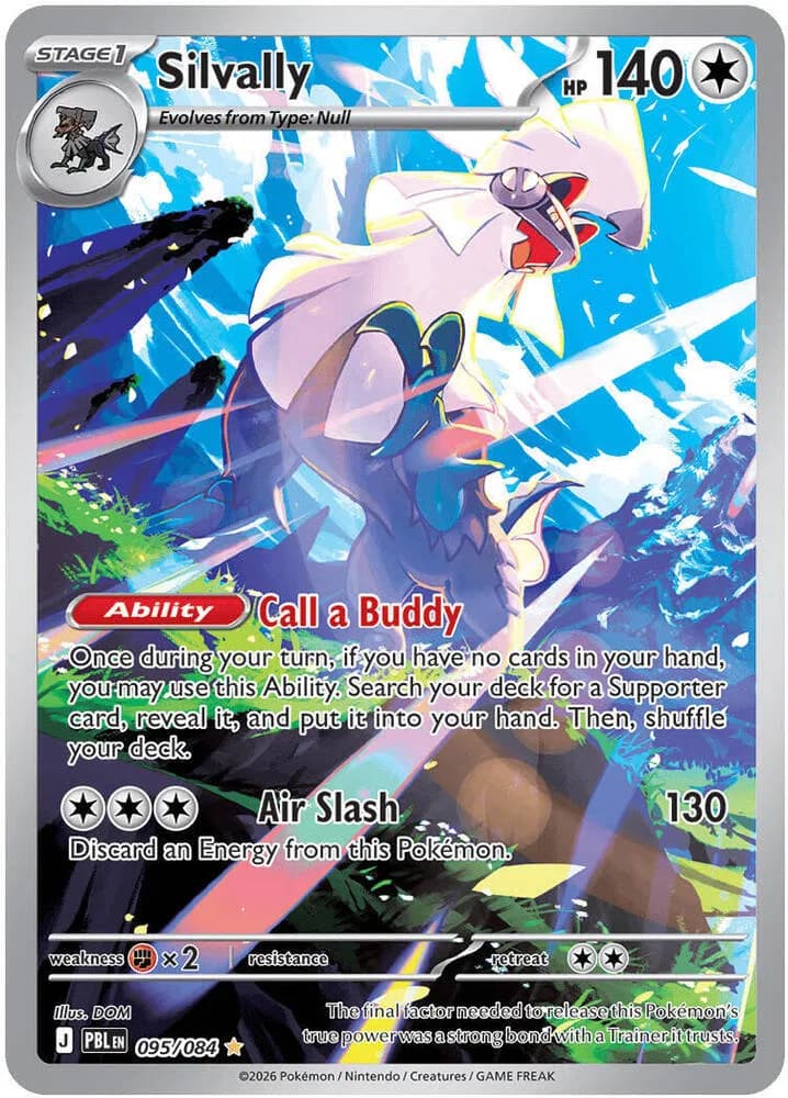 Silvally - 095/084  Pokemon card