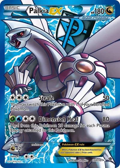Palkia EX (Team Plasma) (100 Full Art)  Pokemon card