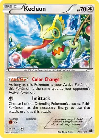 Kecleon  Pokemon card