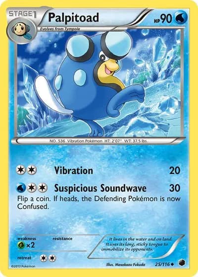 Palpitoad  Pokemon card