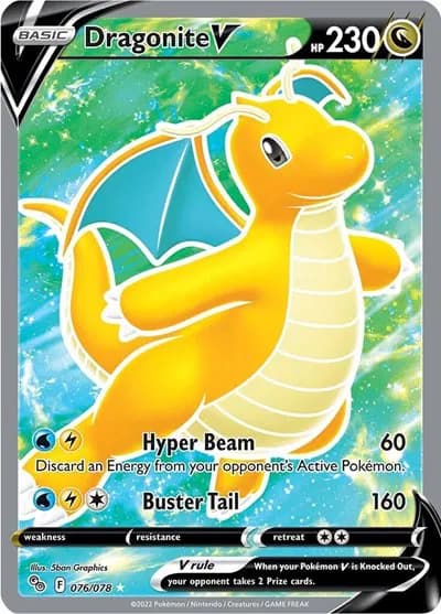 Dragonite V (Full Art) Pokemon card