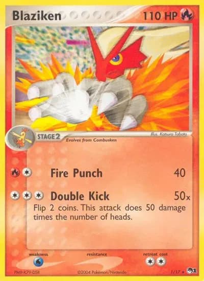 Blaziken  Pokemon card
