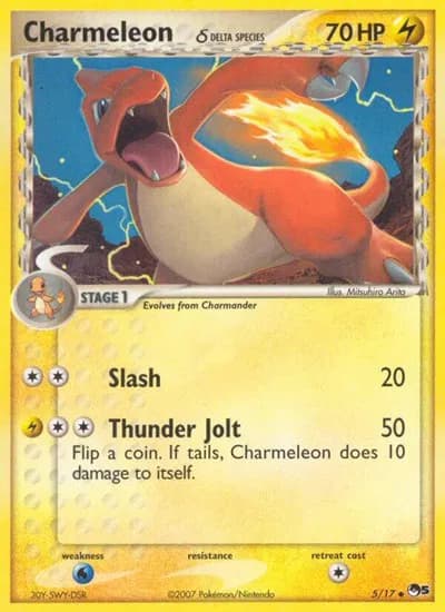 Charmeleon (Delta Species)  Pokemon card