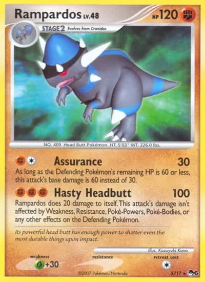 Rampardos  Pokemon card
