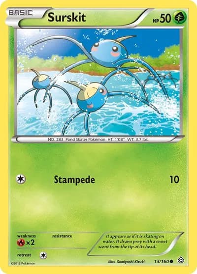 Surskit  Pokemon card