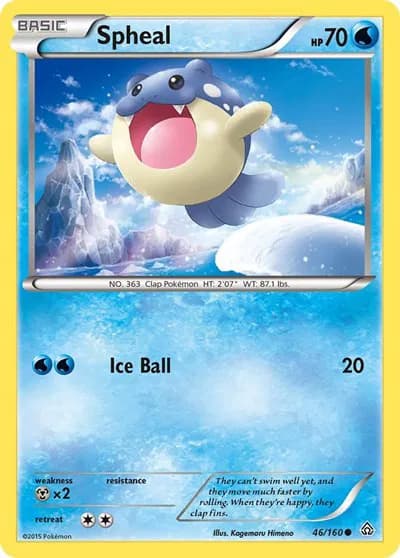 Spheal (46)  Pokemon card