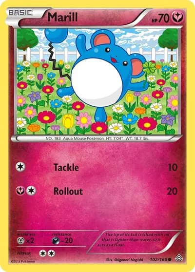 Marill  Pokemon card