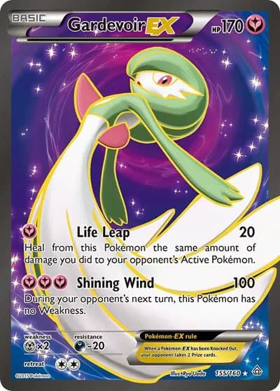 Gardevoir EX (155 Full Art) Pokemon card