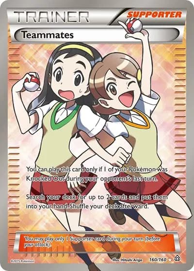 Teammates (160 Full Art)  Pokemon card
