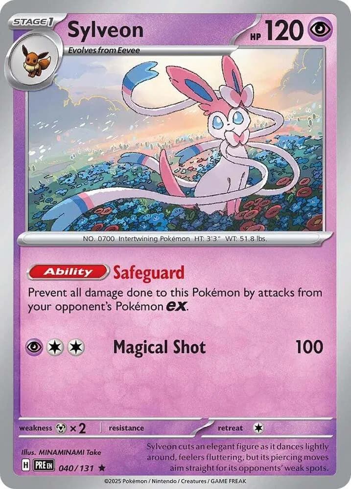 Sylveon Pokemon card