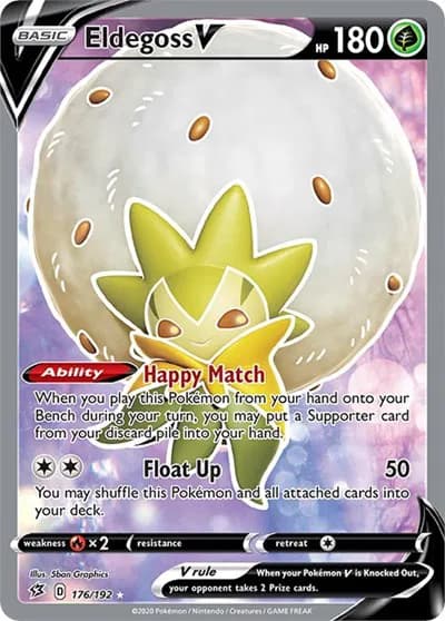 Eldegoss V (Full Art)  Pokemon card