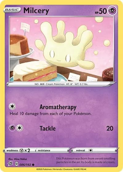 Milcery  Pokemon card