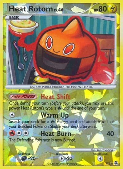 Heat Rotom  Pokemon card