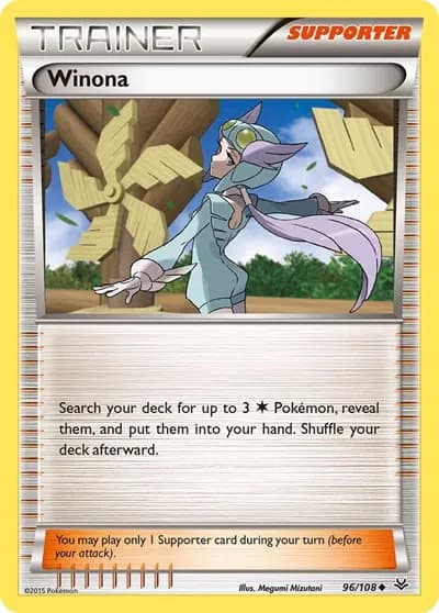 Winona  Pokemon card