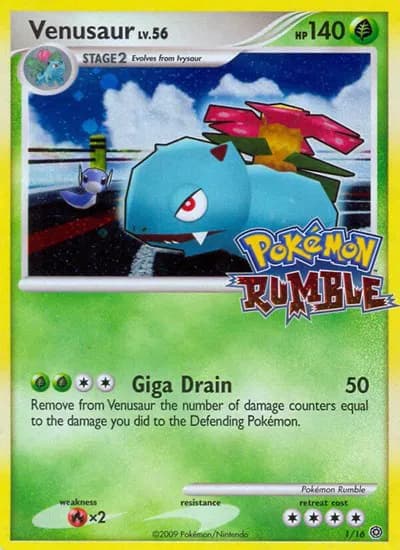 Venusaur  Pokemon card