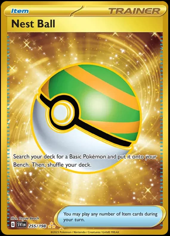 Nest Ball  Pokemon card