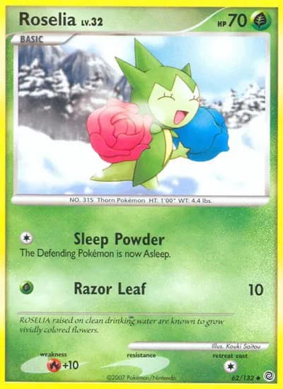 Roselia  Pokemon card
