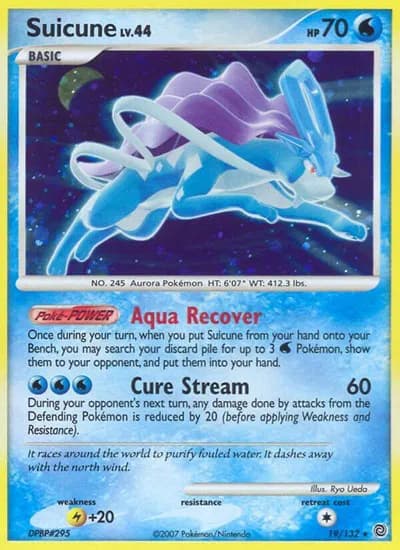 Suicune  Pokemon card