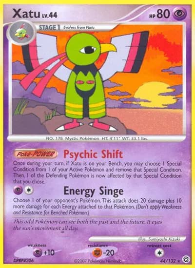 Xatu  Pokemon card