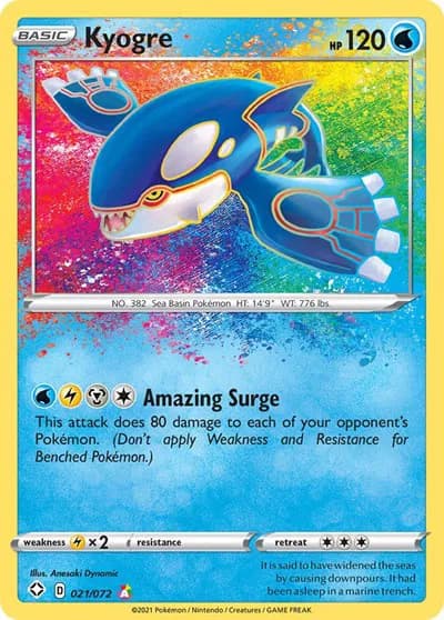 Kyogre  Pokemon card