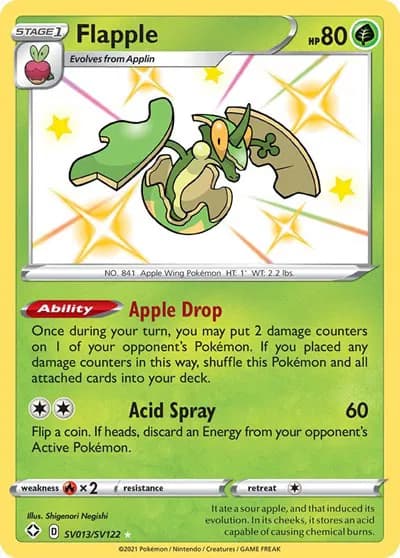 Flapple  Pokemon card