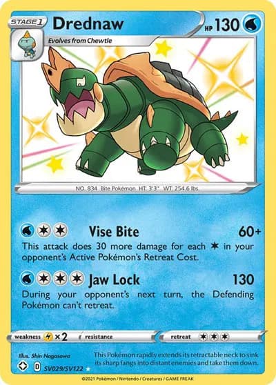 Drednaw  Pokemon card
