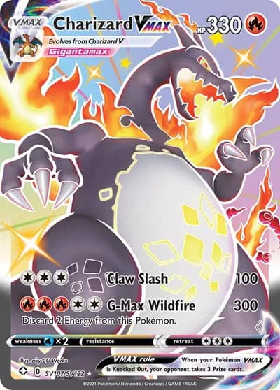 Charizard VMAX  Pokemon card