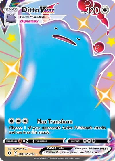 Ditto VMAX  Pokemon card