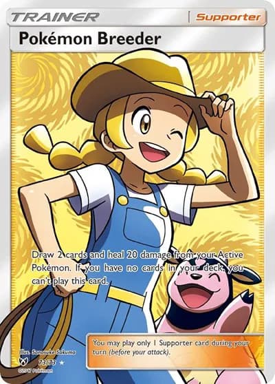 Pokemon Breeder (Full Art)  Pokemon card