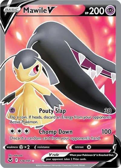 Mawile V (Full Art) Pokemon card