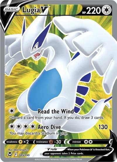 Lugia V (Full Art)  Pokemon card