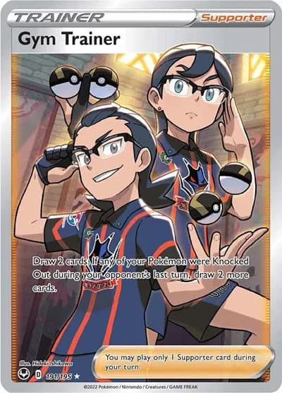 Gym Trainer (Full Art)  Pokemon card