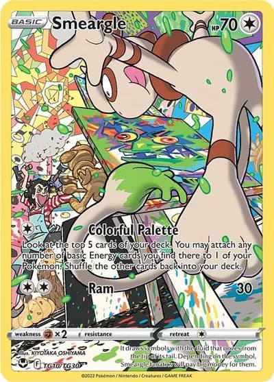Smeargle  Pokemon card