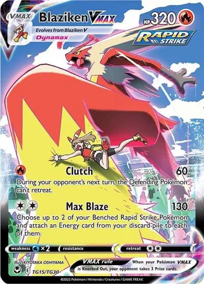 Blaziken VMAX  Pokemon card
