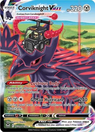 Corviknight VMAX Pokemon card