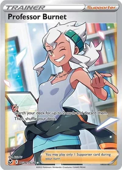 Professor Burnet  Pokemon card
