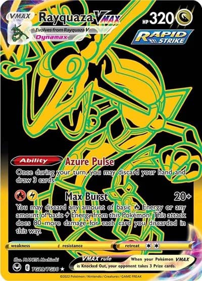 Rayquaza VMAX (Secret)  Pokemon card